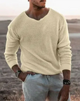 Helvano | Herren Strickpullover mit langen Ärmeln