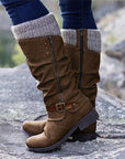 Helvano | Orthopädische Stiefel mit flachem Absatz für Damen
