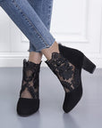 Helvano | Damen-Stiefeletten mit Absatz und Spitze