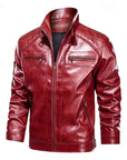 Helvano | Klassische Bikerjacke für Herren