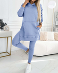 Helvano | Damen Hoodie & Leggings Set 2-teilig