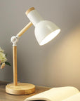 Helvano | Skandinavische Holz-Tischlampe mit LED