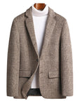 Helvano | Herren-Blazer aus Wollmischung, kariert