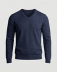 Helvano | Feinstrickpullover mit V-Ausschnitt für Herren