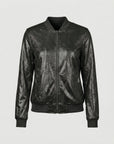 Helvano | Glänzende Bomberjacke für Damen
