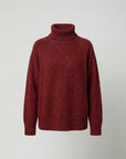Helvano | Lässiger Strick-Rollkragenpullover für Damen