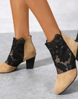 Helvano | Damen-Stiefeletten mit Absatz und Spitze