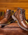 Helvano | Robuste Schnürstiefel für Herren
