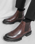 Helvano | Chelsea Boots mit Flügelkappe für Herren