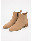 Helvano | Spitze Damen-Stiefeletten mit Blockabsatz