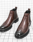 Helvano | Chelsea Boots mit Flügelkappe für Herren