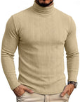 Helvano | Strukturierter Rollkragenpullover für Herren