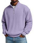 Helvano | Gerippter Troyer-Pullover für Herren