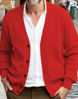 Helvano | Strickjacke mit V-Ausschnitt für Herren