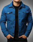 Helvano | Jeansjacke für Herren aus Baumwolle