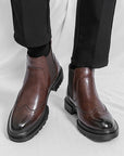 Helvano | Chelsea Boots mit Flügelkappe für Herren