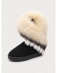 Helvano | Damen-Winterstiefel mit Plüschbesatz