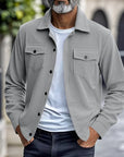 Helvano | Gerippte Utility-Jacke für Herren