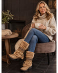 Helvano | Wadenhohe Boho-Winterstiefel für Damen