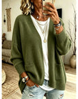 Helvano | Lockerer Strickcardigan für Damen