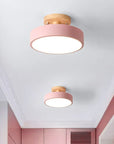 Helvano | Skandinavische LED-Deckenleuchte aus Holz