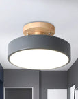 Helvano | Skandinavische LED-Deckenleuchte aus Holz
