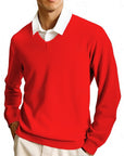 Helvano | Strickpullover mit V-Ausschnitt für Herren