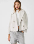 Helvano | Kurze Zweireiher-Jacke für Damen