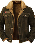 Helvano | Utility-Jacke mit Fleecekragen für Herren
