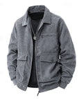 Helvano | Herrenjacke mit Rippkragen