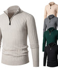Helvano | Gerippter Troyer-Pullover für Herren