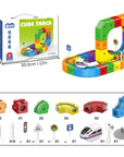 Helvano | 3D Eisenbahn-Set für Kinder