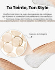 Helvano | 2-in-1 Foundation Stick mit Pinsel
