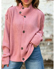 Helvano | Strickjacke mit Stehkragen für Damen