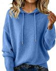 Helvano | Lockerer Strickpullover mit Kapuze