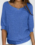 Helvano | Lockerer Fledermaus-Pullover für Damen