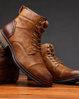 Helvano | Herren Schnürstiefeletten für Herbst & Büro