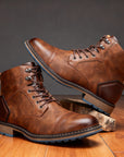 Helvano | Herren Schnürstiefeletten für Herbst & Büro