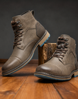 Helvano | Herren Schnürstiefeletten für Herbst & Büro