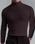 Helvano | Herren Strickpullover mit Stehkragen