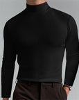 Helvano | Herren Strickpullover mit Stehkragen