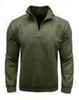 Helvano | Troyer-Sweatshirt mit Stehkragen für Herren