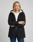 Helvano | Fleece-gefütterte Kapuzenjacke für Damen