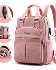 Helvano | Anti-Diebstahl-Rucksack mit USB-Anschluss