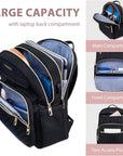 Helvano | Leichter Laptop-Rucksack mit USB-Anschluss