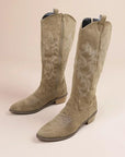 Helvano | Bestickte Western-Cowboystiefel für Damen