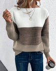 Helvano | Patchwork-Pullover für Damen