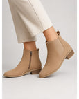 Helvano | Spitze Damen-Stiefeletten mit Blockabsatz