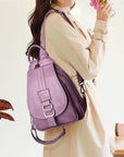 Helvano | Lederrucksack für Damen