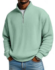 Helvano | Gerippter Troyer-Pullover für Herren